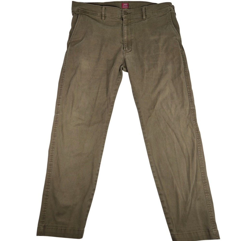 Levi's XX Chino Standard Taper Beige Tan ‎ Pants Casual 38x30 (36x28)